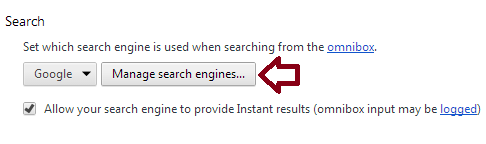 Google Chrome Omnibox Change Search Engine