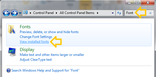Download How To Install Or Uninstall Fonts In Windows 7 Online Inspirations PSD Mockup Templates